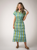 The Lisa Dress | Mystic Plaid