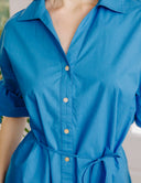 Shannon Mini Dress in Palace Blue