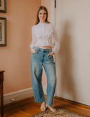 Mira Blouse in Bright White