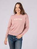 Sister Sweater in Ballet Pink