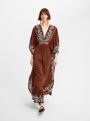 The Taiel Kaftan in Winter Vine