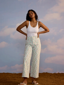 Disco Pant in Blueberry Print