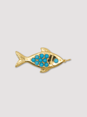 Turquoise Fish Pendant