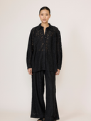 Everything Shirt in Black Lace