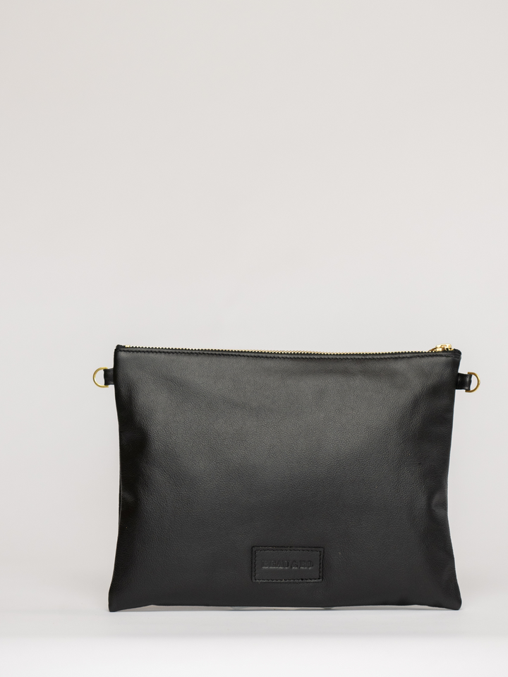 The Sconset Clutch + Crossbody Bag | Black