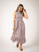 The Margot Dress | Red Scallop
