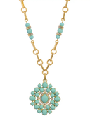 Marcella Necklace in Turquoise