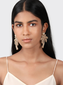 Palm Tree Earrings in Gold