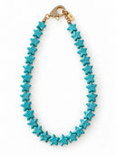Large Star Necklace in Turquoise