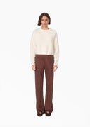 Niall Cashmere Sweater in Macadamia