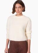 Niall Cashmere Sweater in Macadamia