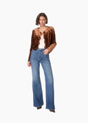 Apollonia Velvet Blazer in Canyon