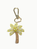 Yellow Palm Tree Keychain