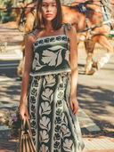 Sammi Skirt in Gwenn Palm