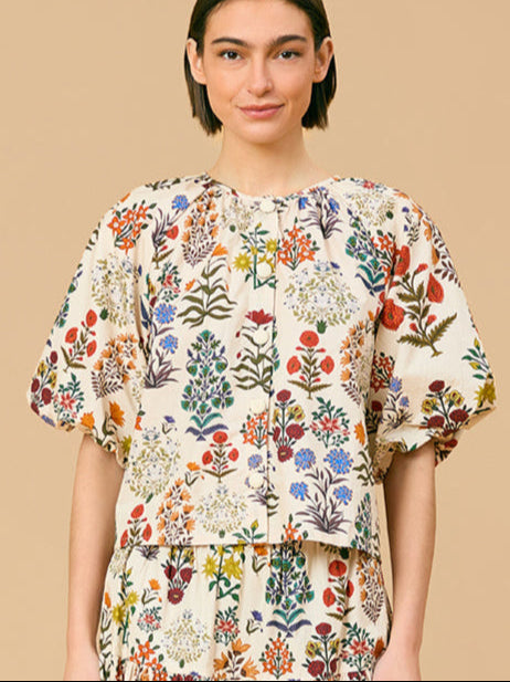 Freda Top in Garden of Wales