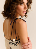 The Allegra Dress in Gardenia