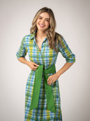 The Eloise Dress | Mystic Plaid