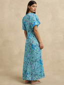 Marin Dress in Shellflower Blue