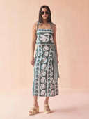 Sammi Skirt in Gwenn Palm