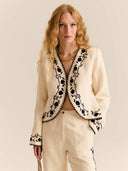 The Ali Jacket in Gardenia