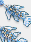 Koi Earrings in Blue
