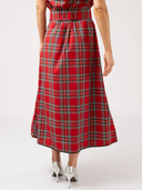 The Louisa Top & The Markey Skirt Set in Holiday Plaid