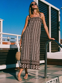 Tillie Maxi Dress in Nari Cacao