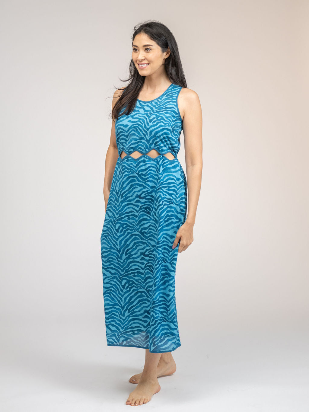 The Bella Dress | Blue Zebra