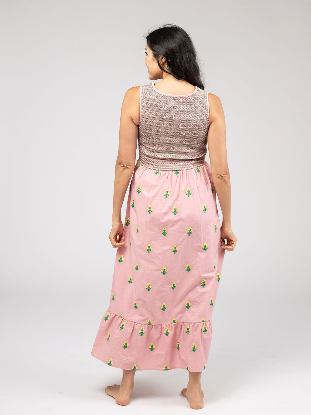 The Margot Dress | Pink Petite Floral