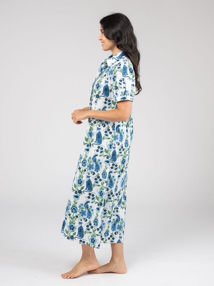 The Kris Dress | White Leopard Love