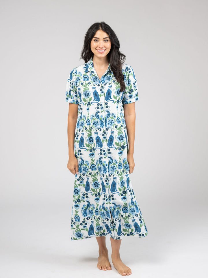 The Kris Dress | White Leopard Love