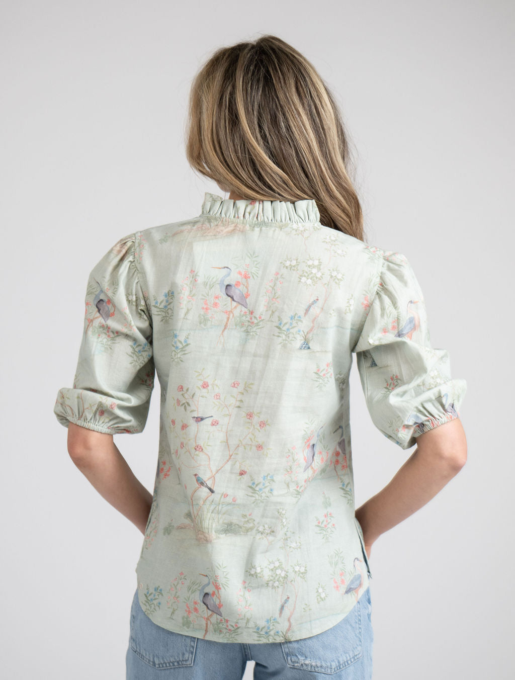 The Lily Top | Sage Mural