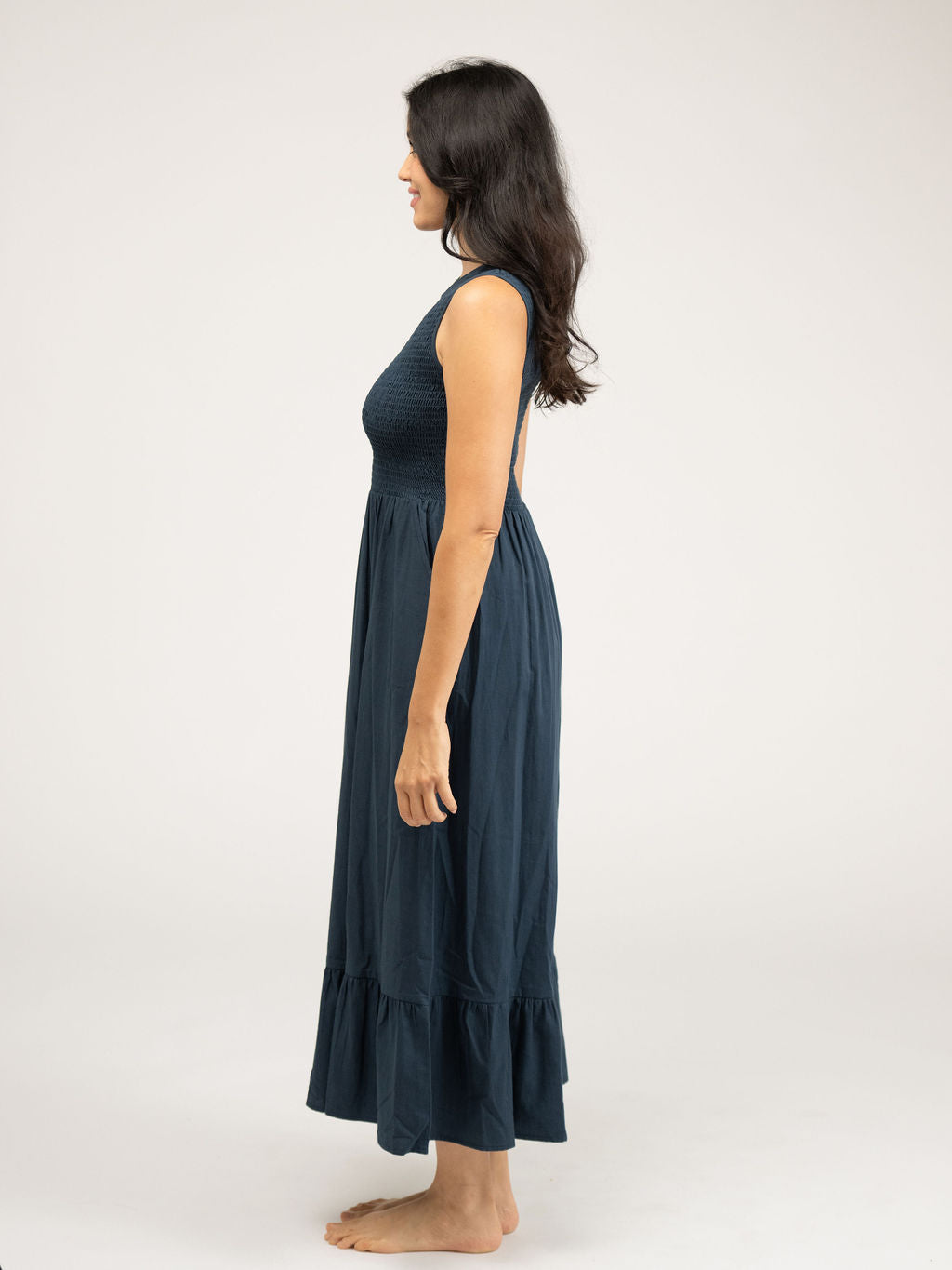 The Margot Dress | Solid Navy