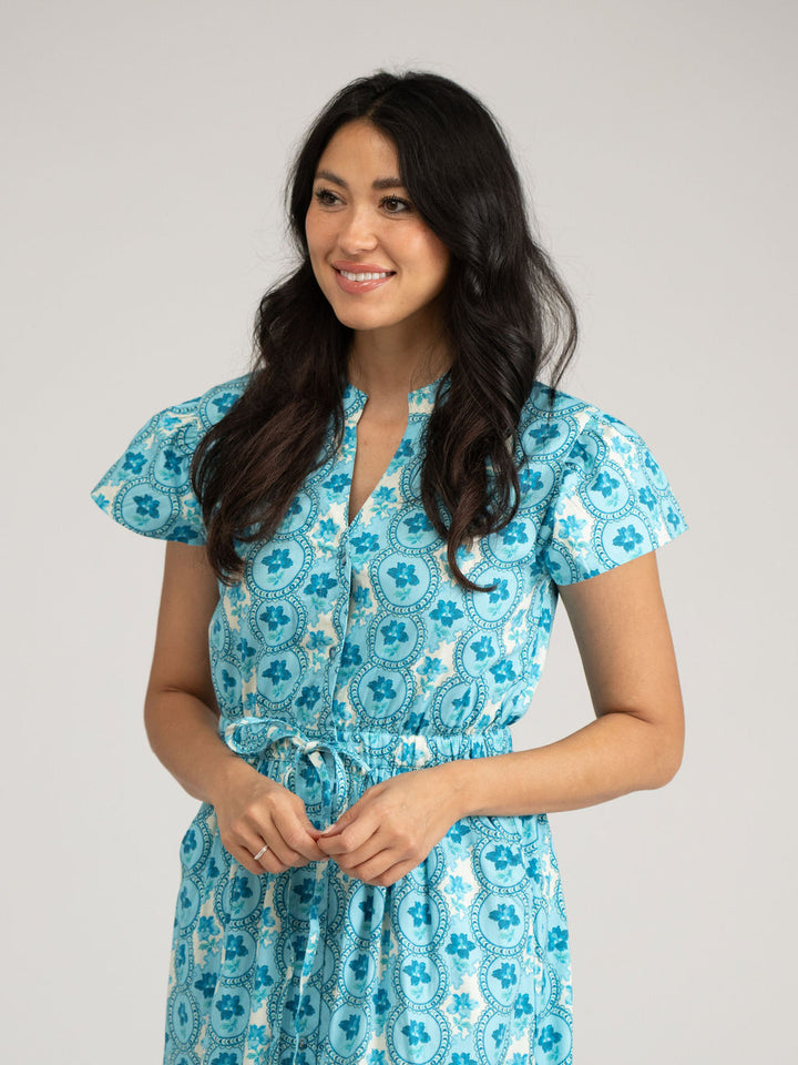 The Flutter Dress | Ocean Lace