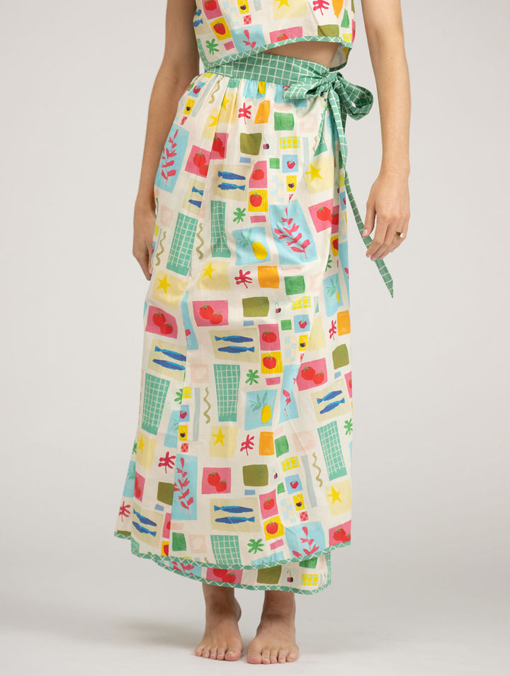 The Beach Tank + Sullivan Skirt Set | Al Fresco