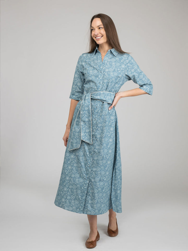 The Eloise Dress | Blue Cosmo