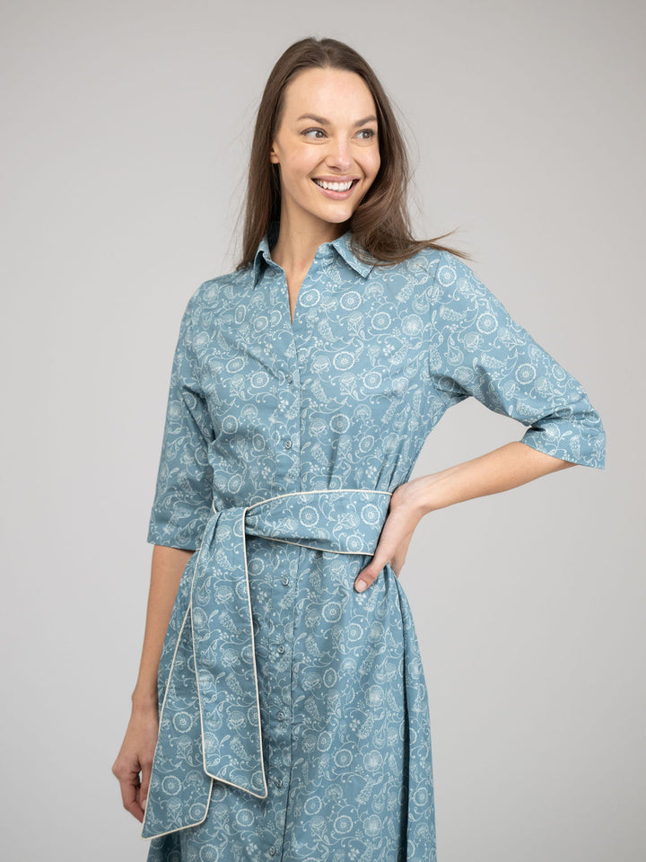 The Eloise Dress | Blue Cosmo