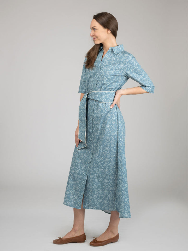 The Eloise Dress | Blue Cosmo
