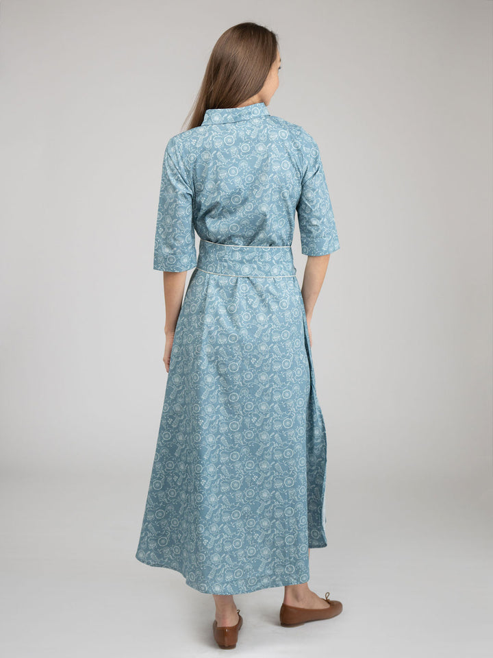 The Eloise Dress | Blue Cosmo