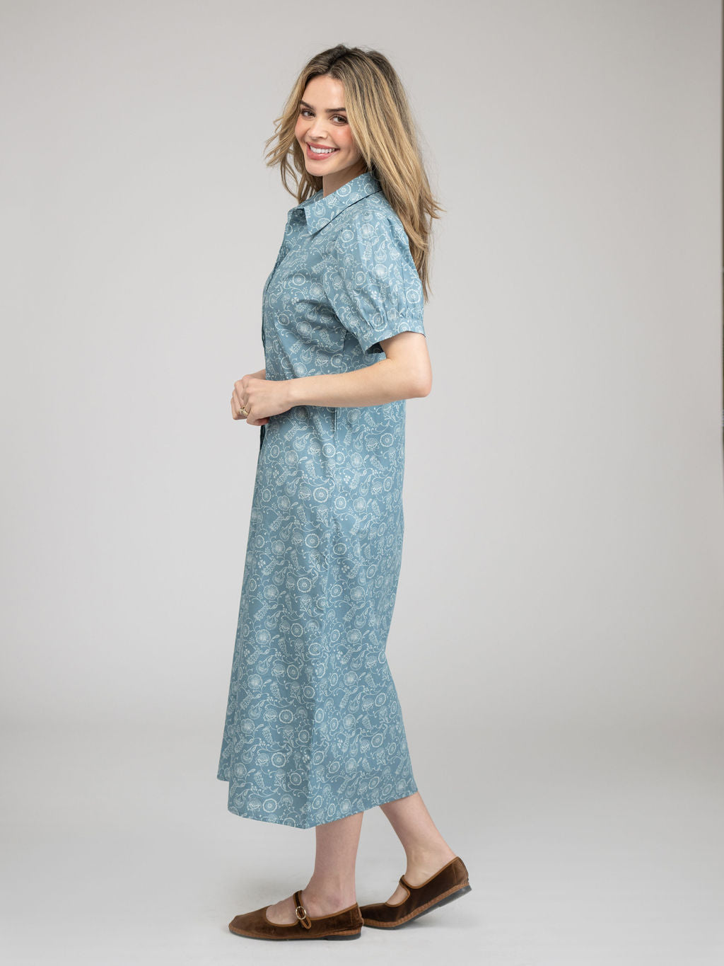 The Kris Dress | Blue Cosmo