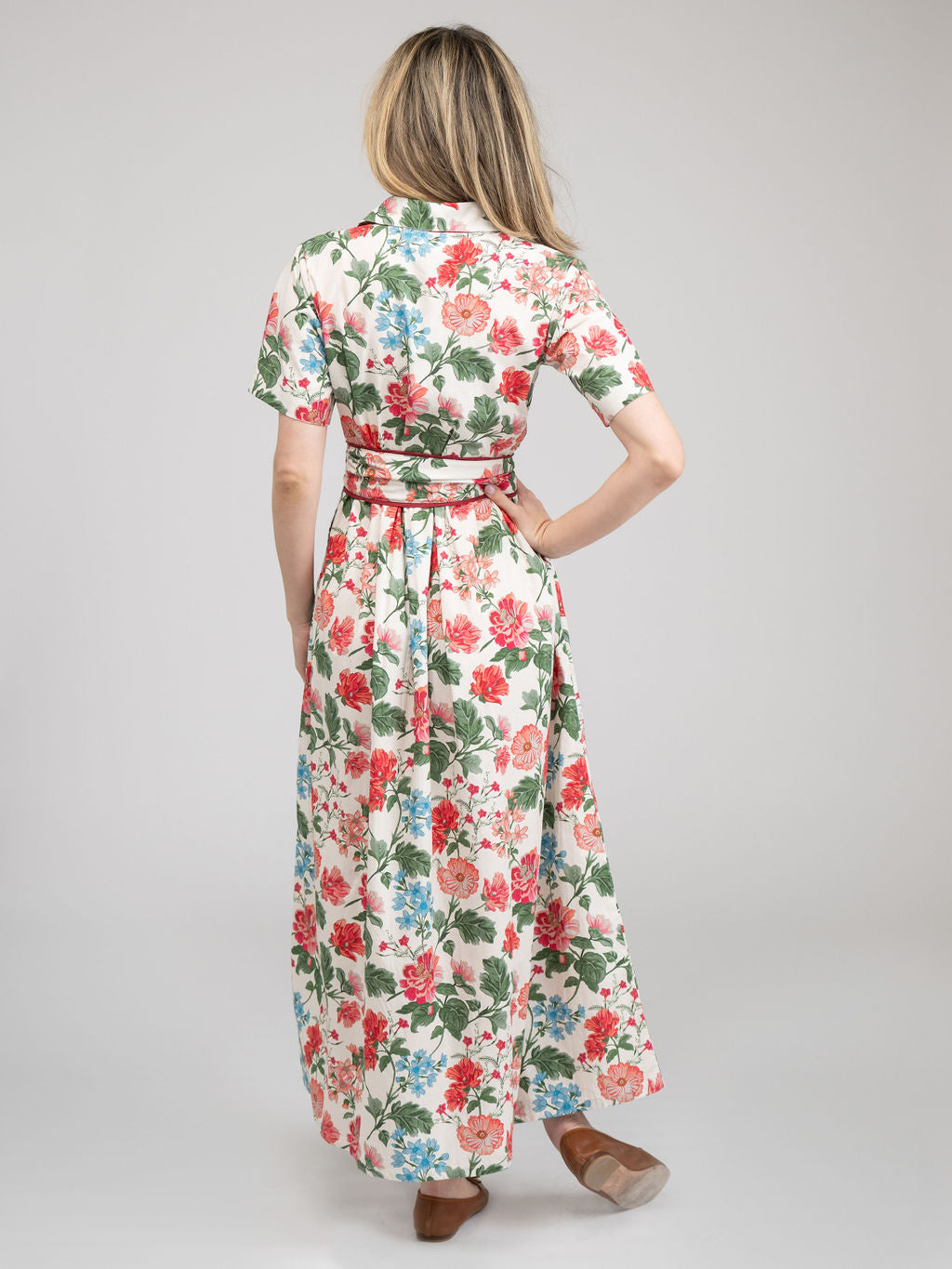 The Elle Maxi Dress | Ivory Fancy Flower