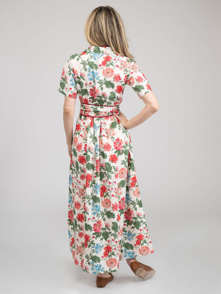 The Elle Maxi Dress | Ivory Fancy Flower