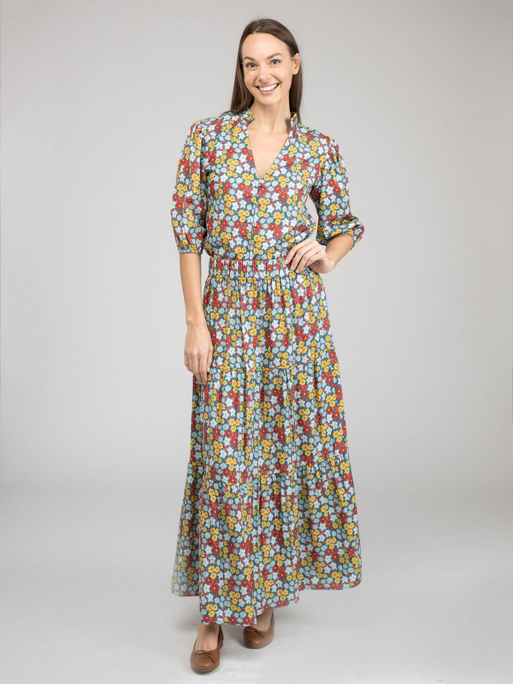 The Abby Skirt | Multi Fall Garden