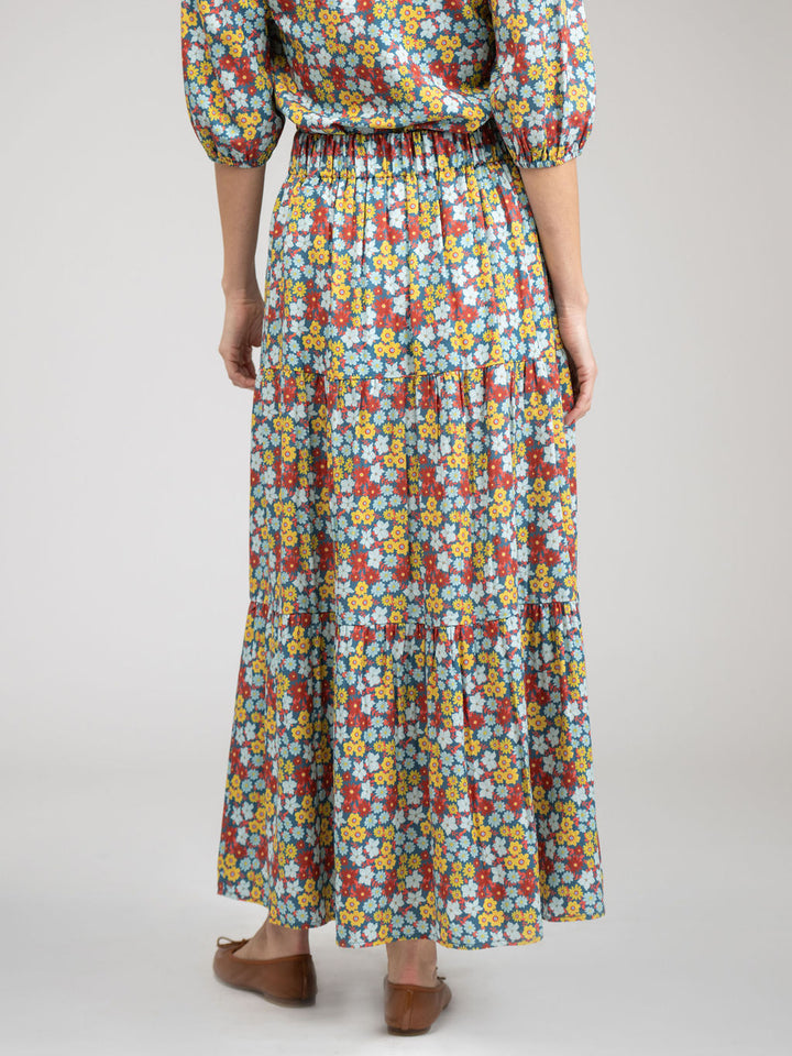 The Abby Skirt | Multi Fall Garden