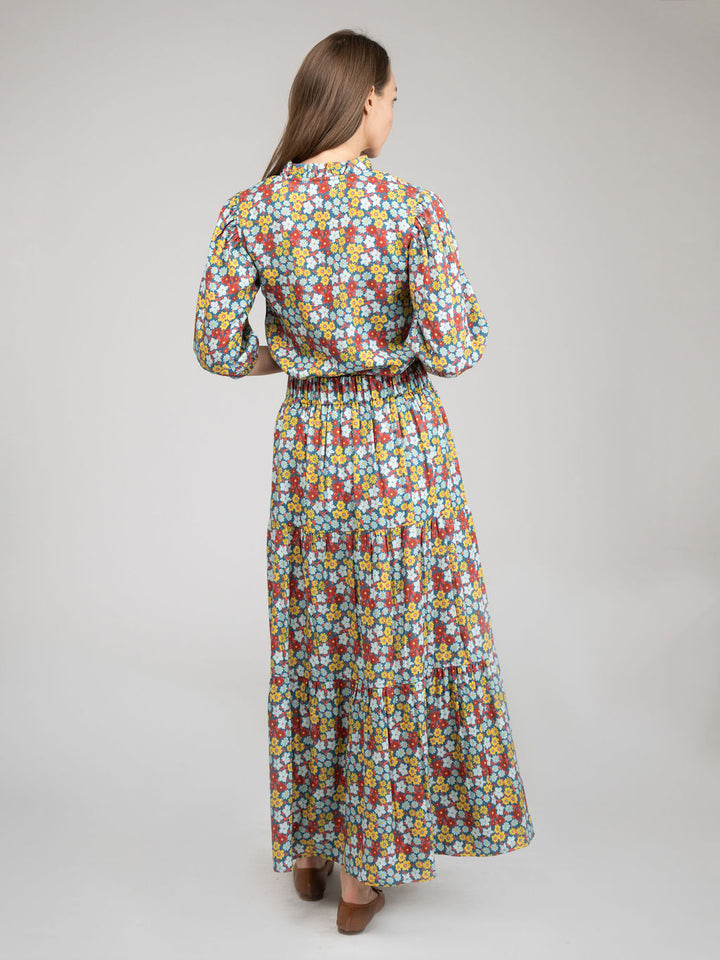 The Abby Skirt | Multi Fall Garden