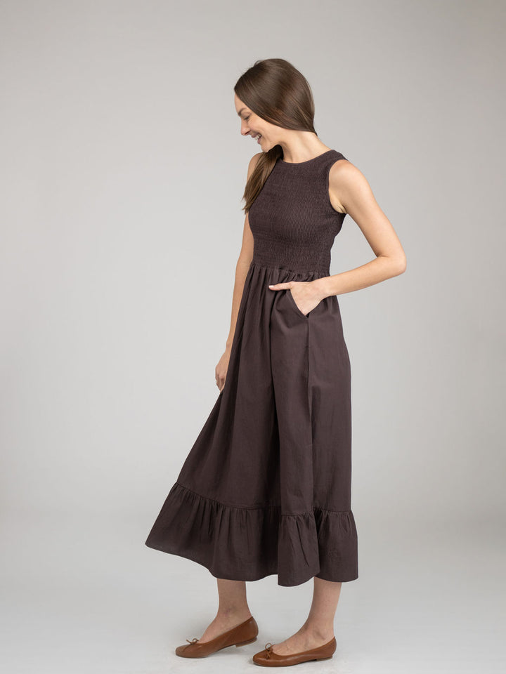 The Margot Dress | Brown