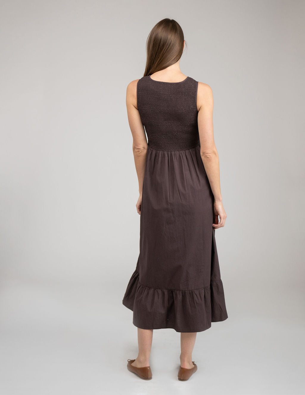 The Margot Dress | Brown