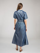The Elle Maxi Dress | Navy Shine