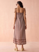 Tillie Maxi Dress in Nari Cacao