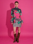 Emery Dress in Colony Palm